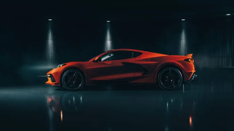 Chevrolet Corvette C8 Theme Preview Image