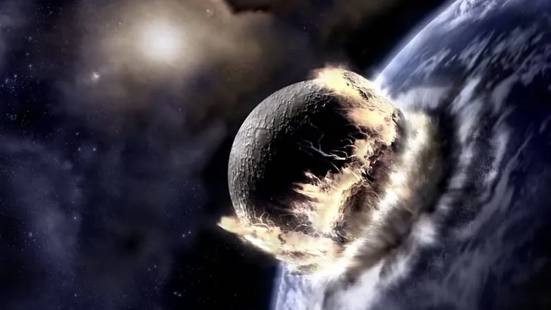 Planetary Collision Theme Preview Image