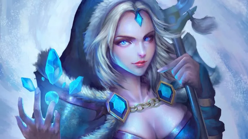 Crystal Maiden: DotA 2 Theme Preview Image
