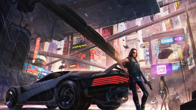 Cyberpunk 2077 Theme Preview Image