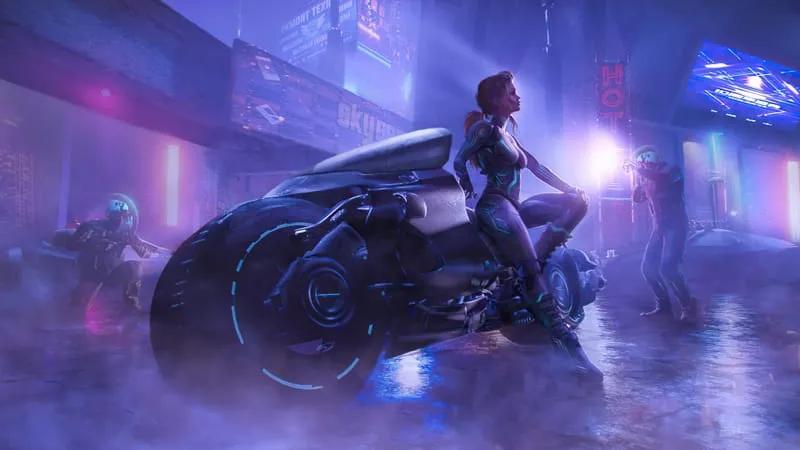 Cyberpunk V2 Theme Preview Image