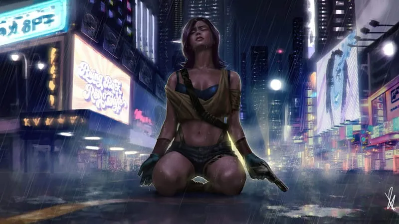 Cyberpunk V2 Theme Preview Image