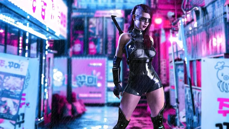 Cyberpunk Theme Preview Image