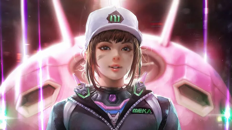 D.Va: Overwatch Theme Preview Image