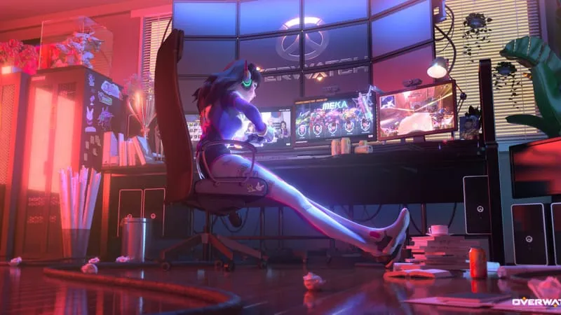 D.Va: Overwatch Theme Preview Image