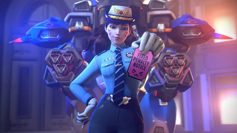 D.Va: Overwatch Theme Preview Image