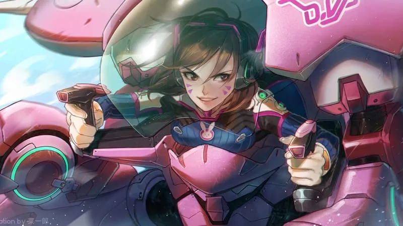 D.Va: Overwatch Theme Preview Image