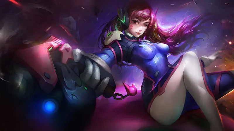 D.Va: Overwatch Theme Preview Image