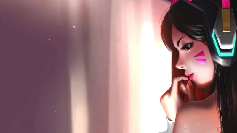 D.Va: Overwatch Theme Preview Image
