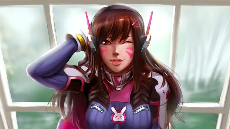 D.Va: Overwatch Theme Preview Image