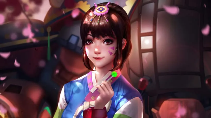 D.Va: Overwatch Theme Preview Image