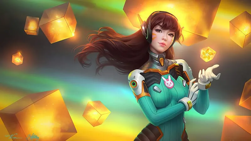 D.Va: Overwatch Theme Preview Image