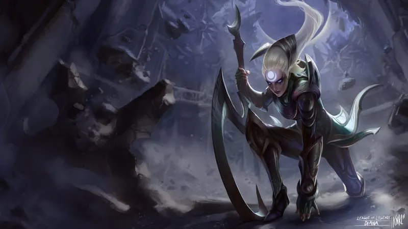 Diana: League Of Legends Theme Preview Image