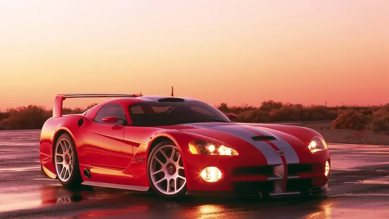 Dodge Viper GTS Theme Preview Image