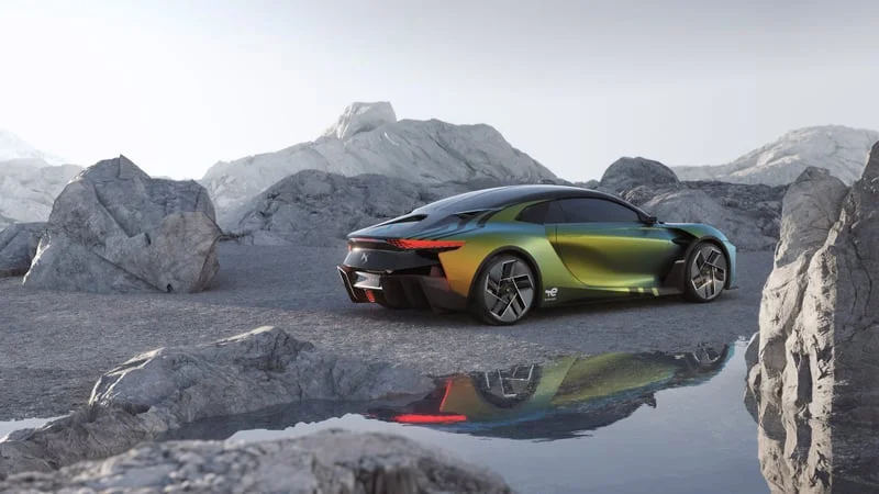 DS E-Tense Performance Concept Theme Preview Image
