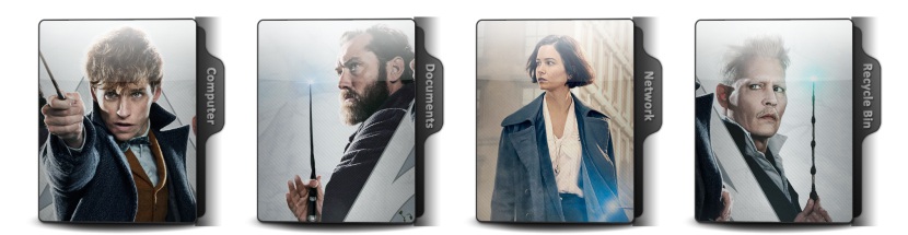 Fantastic Beasts: The Crimes Of Grindelwald Theme Icons