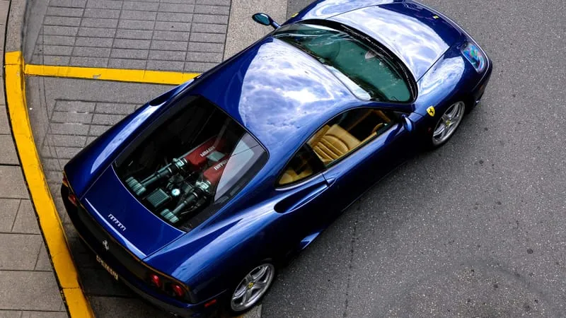 Ferrari 360 Modena Theme Preview Image