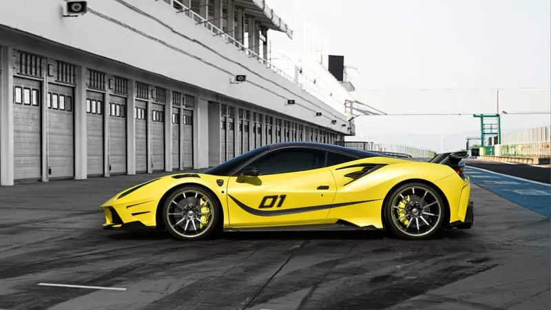 Ferrari 488 GTB Siracusa Theme Preview Image