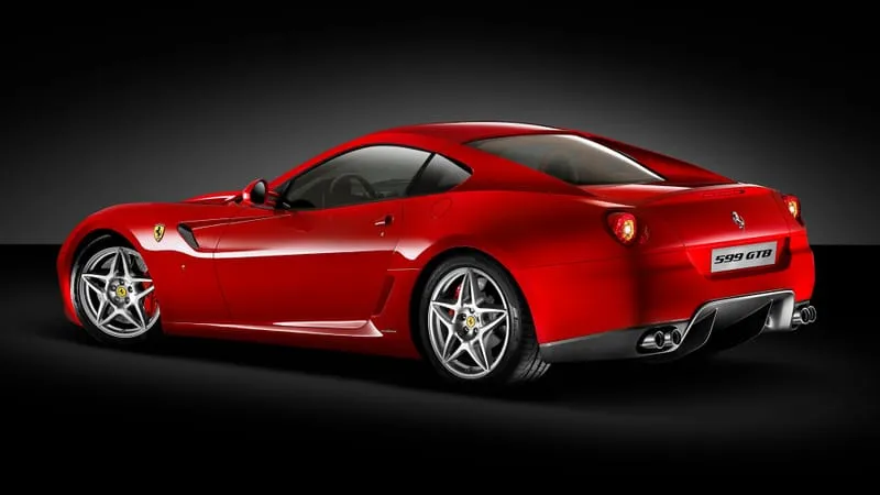 Ferrari 599 GTB Theme Preview Image
