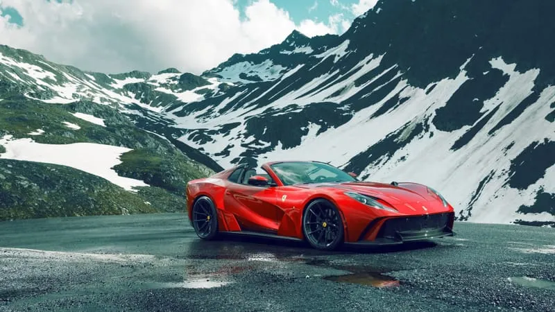 Ferrari 812 GTS Theme Preview Image