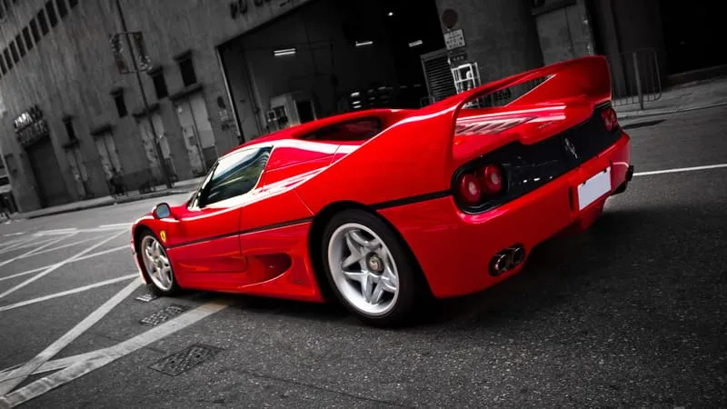Ferrari F 50 Theme Preview Image