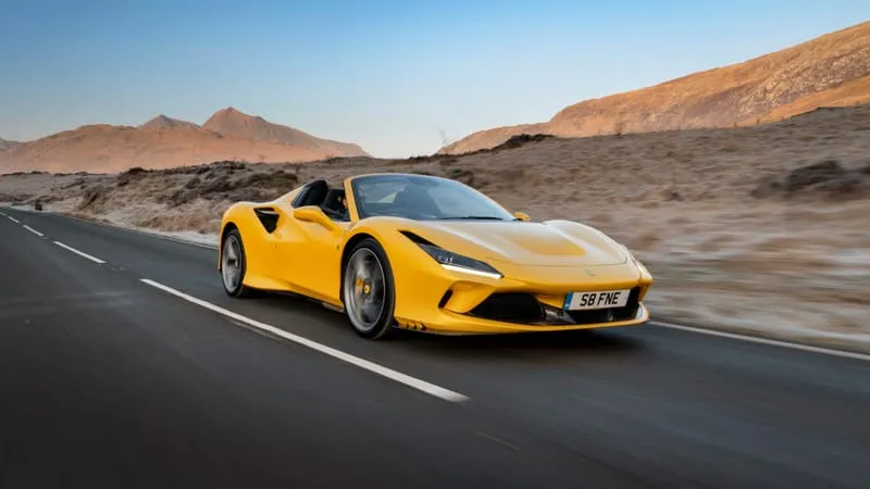 Ferrari F8 Spider Theme Preview Image