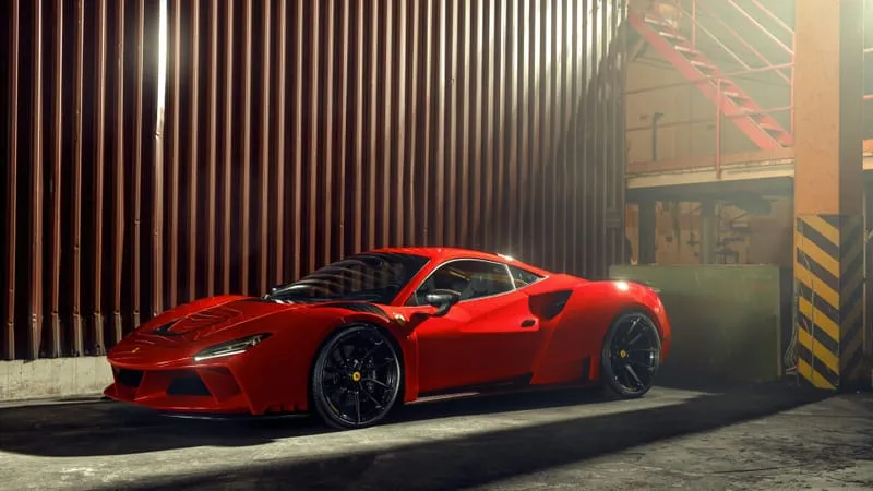 Ferrari F8 Tributo Theme Preview Image