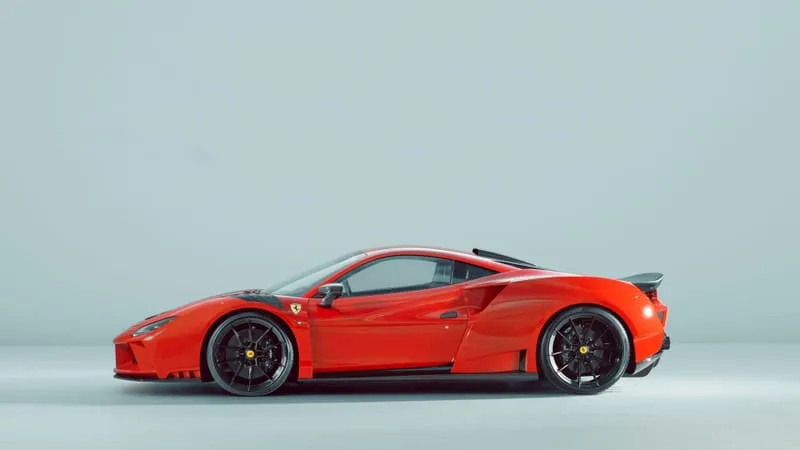 Ferrari F8 Tributo Theme Preview Image