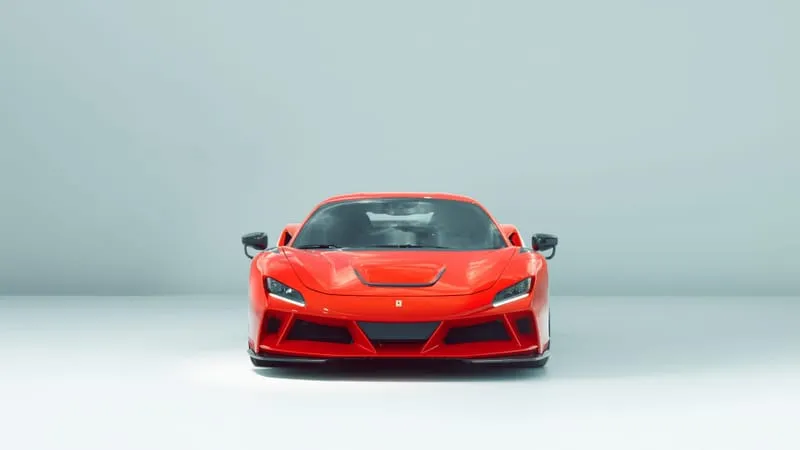 Ferrari F8 Tributo Theme Preview Image