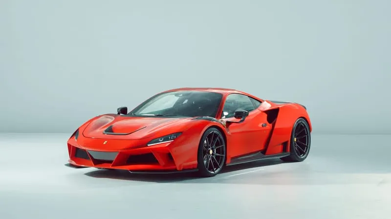 Ferrari F8 Tributo Theme Preview Image
