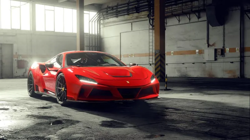 Ferrari F8 Tributo Theme Preview Image