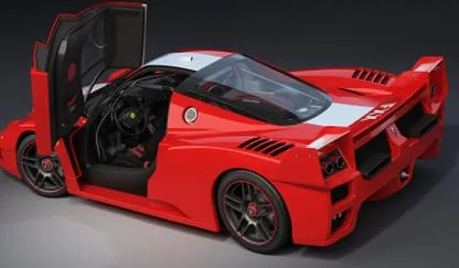 Ferrari FXX-K Theme Preview Image
