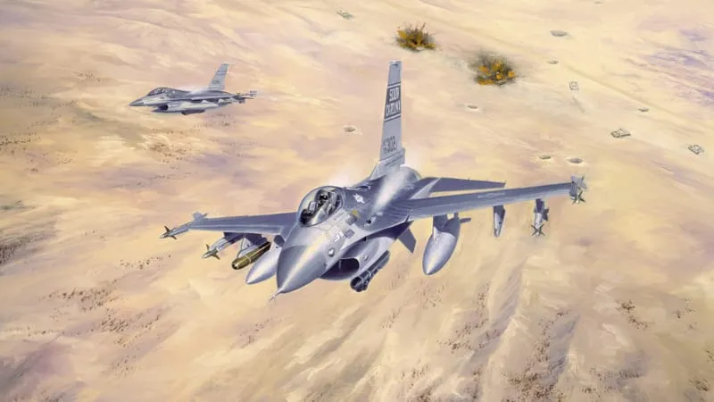 General Dynamics F16 Fighting Falcon Theme Preview Image