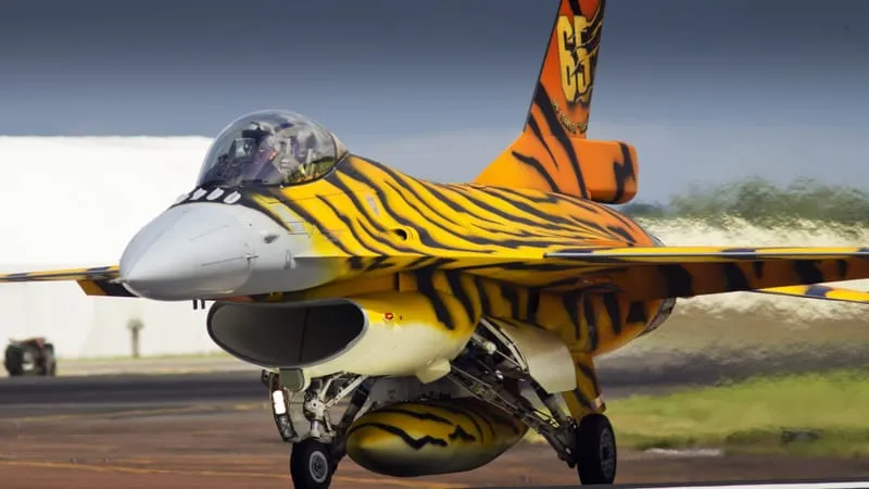 General Dynamics F16 Fighting Falcon Theme Preview Image