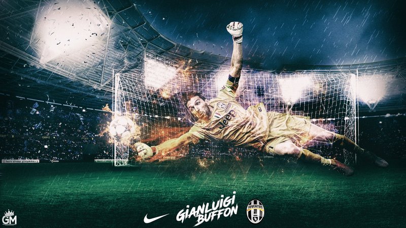 Gianluigi Buffon Theme Preview Image