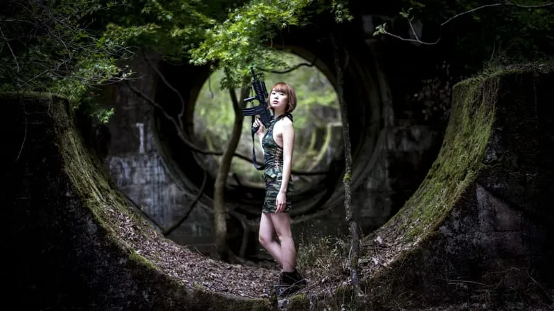 Girls Guns Theme Preview Image