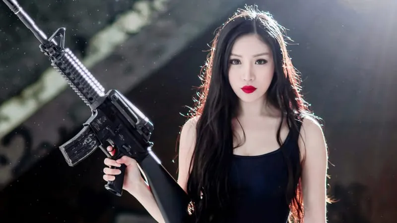 Girls Guns Theme Preview Image