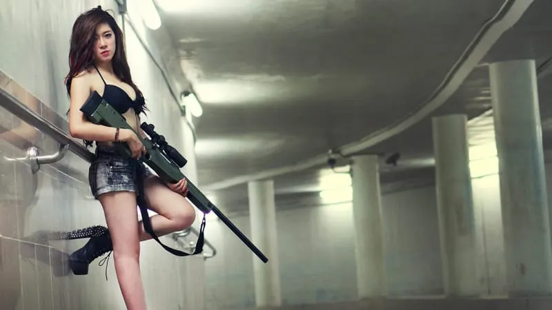 Girls Guns Theme Preview Image