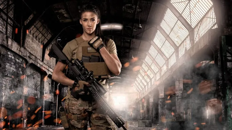 Girls Guns Theme Preview Image