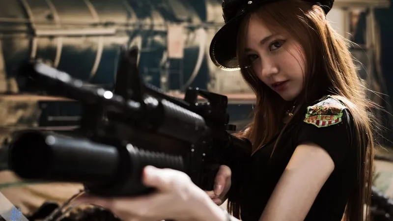 Girls Guns Theme Preview Image