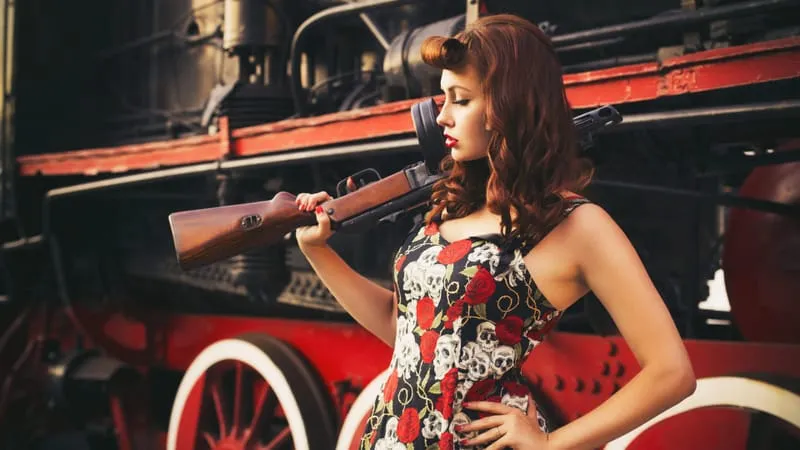 Girls Guns Theme Preview Image