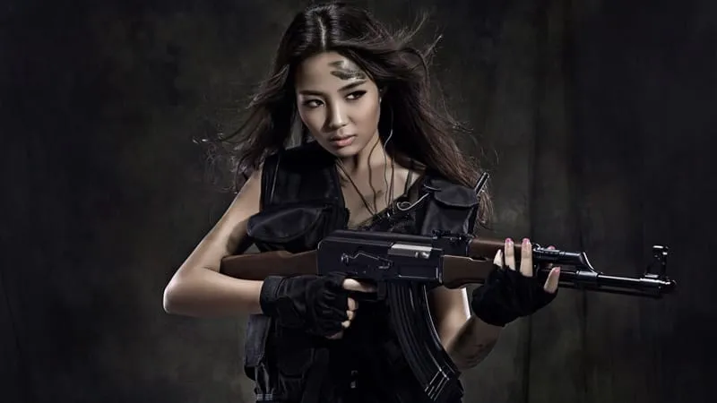 Girls Guns Theme Preview Image