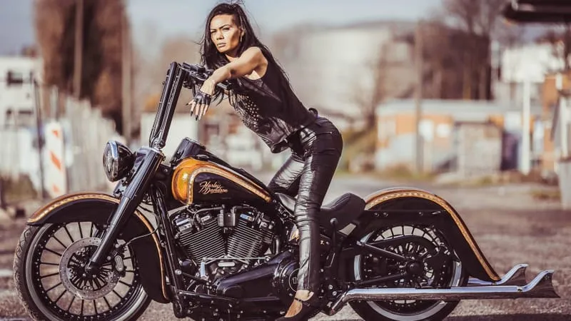 Girls & Motorcycles Theme Preview Image