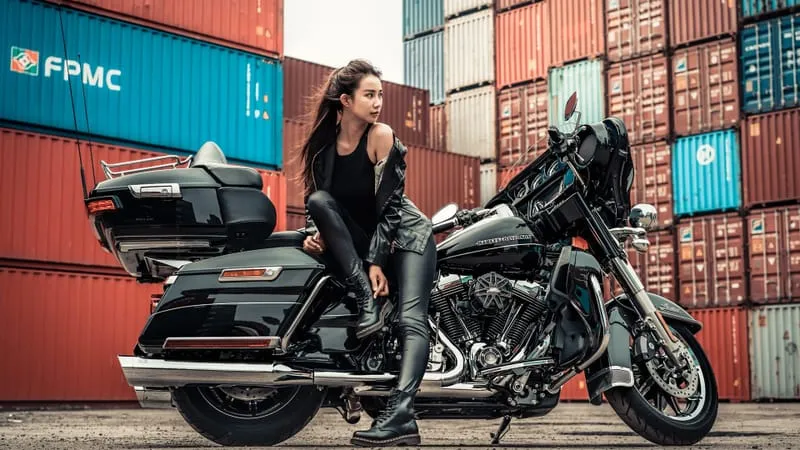 Girls & Motorcycles Theme Preview Image