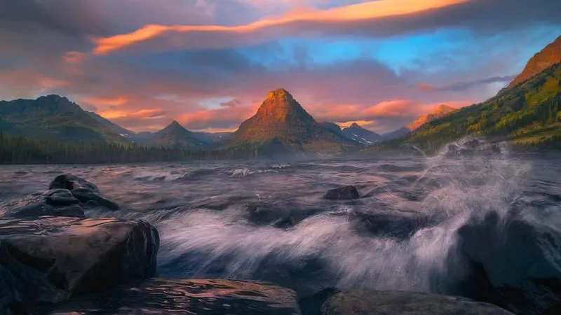Glacier National Park Theme Preview Image