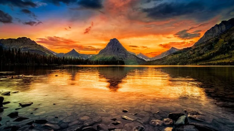 Glacier National Park Theme Preview Image