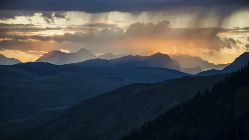 Glacier National Park Theme Preview Image