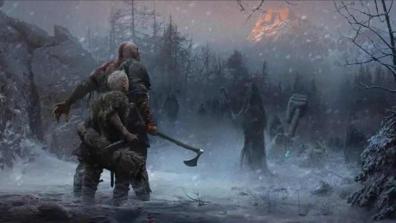 God Of War 2018 Theme Preview Image