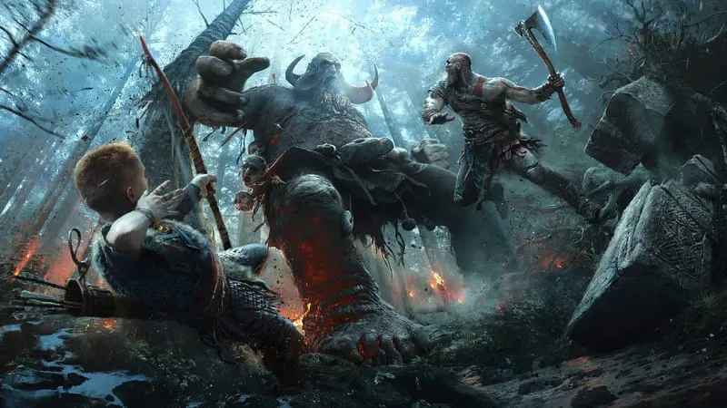 God Of War 2018 Theme Preview Image