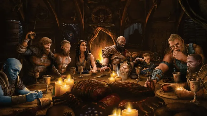 God Of War 2018 Theme Preview Image